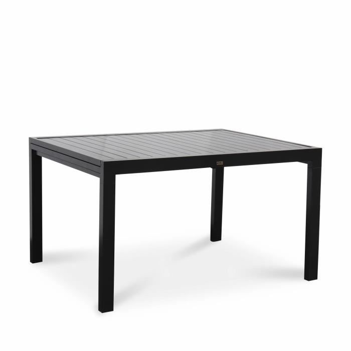 Table De Jardin Extensible Boston Table En Aluminium 135 270cm Avec Rallonges Anthracite Achat Vente Table De Jardin Table De Jardin Extensible Cdiscount