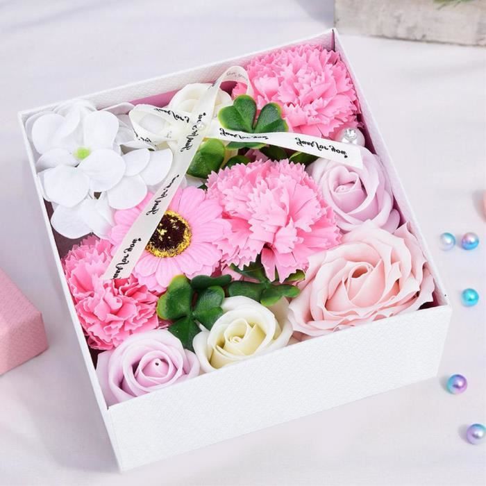 Coffret Cadeau Savon Fleur Pour La Fête Des Mères Saint