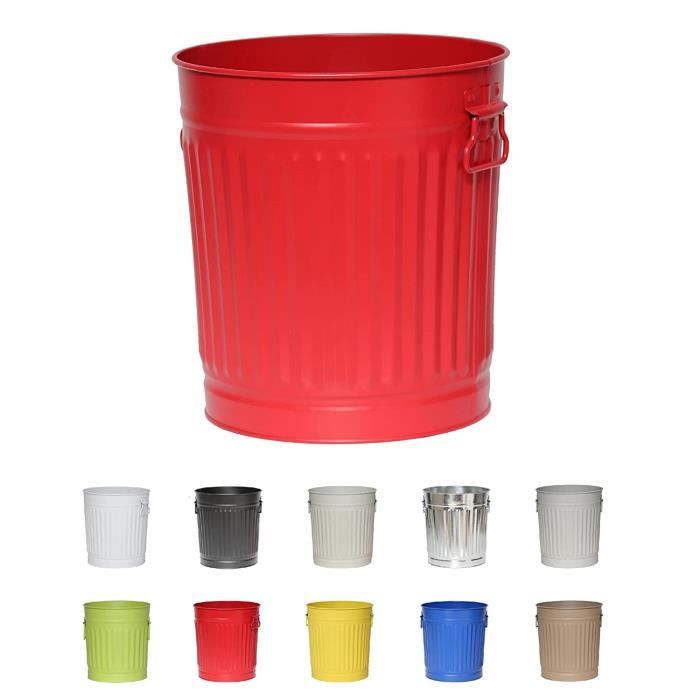 Poubelle Extérieur VIIROUD 30L - Acier Inoxydable Avec Cendrier