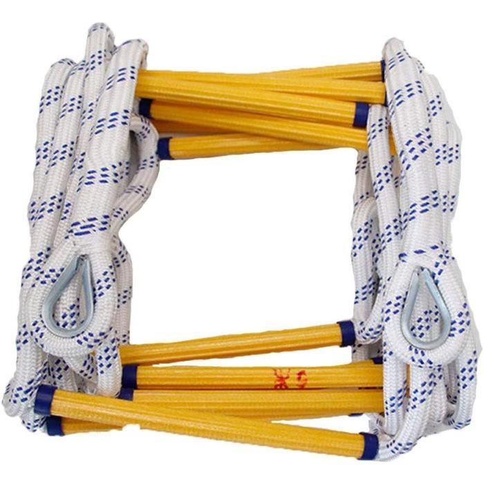 Atyhao Échelle de corde pour enfants Bois massif et PE 30x168 cm 60299