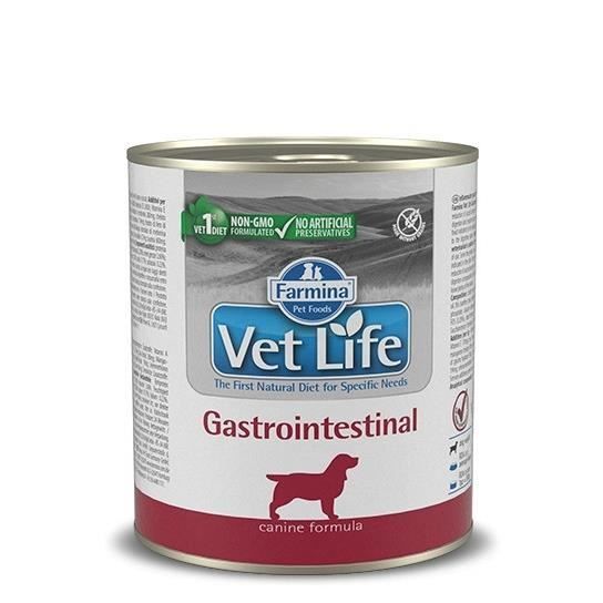 Comparer les prix de Nourriture pour chien - Farmina - VET LIFE DOG GASTROINT 300 G - Pâtée - Adulte