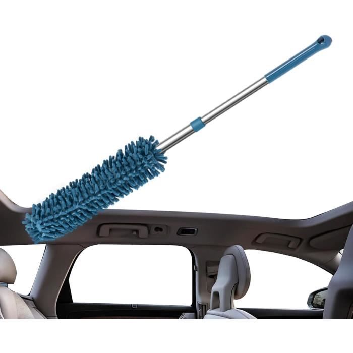 Balais Leifheit Leifheit SUPERDUSTER Avec Housse De Rechange, Plumeau Long Extensible Balai Serpillère Leifheit