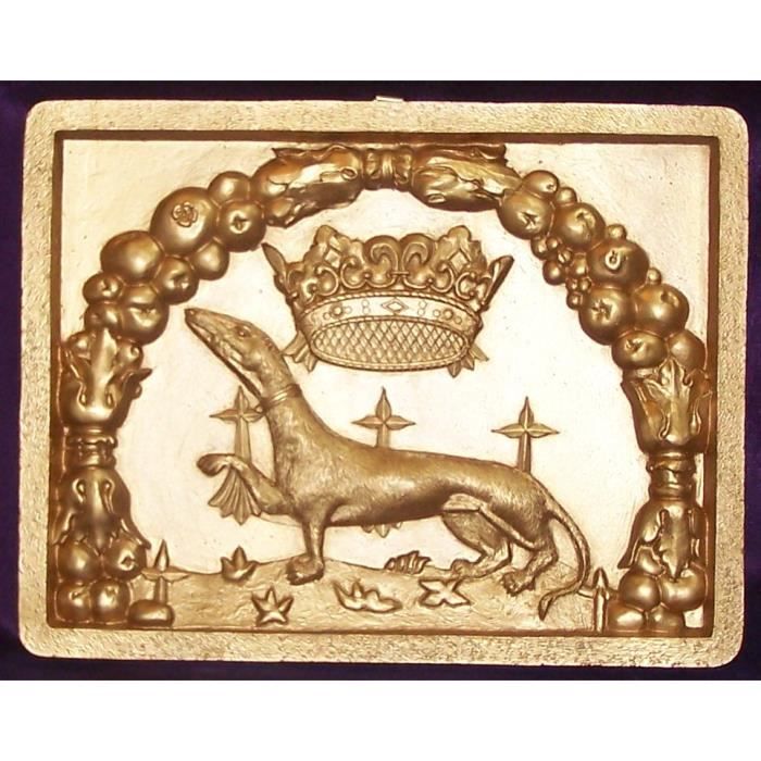 Blason Medieval Hermine Anne De Bretagne Achat Vente Objet Decoration Murale Resine Soldes Sur Cdiscount Des Le 20 Janvier Cdiscount
