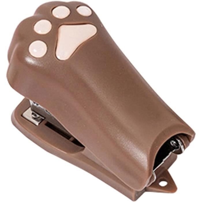 YOBRO Mini Agrafeuse Hotdog Enfant - Agrafeuse Fantaisie Avec 1000 Agrafes Pour Bureau Et École
