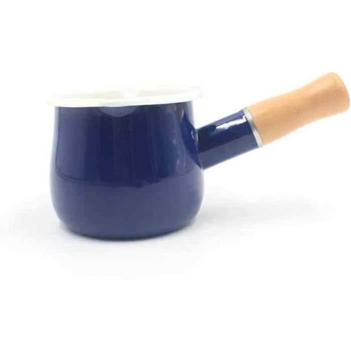 Broche Ancienne Petite Taille Or Patiné Avec émail Bleu Et Cristaux - Occasion - Ref 301