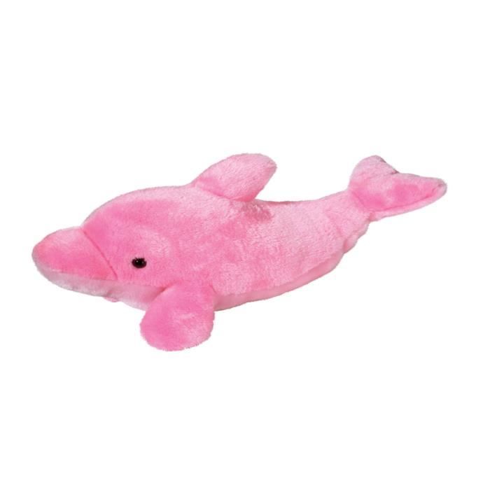 peluche dauphin rose