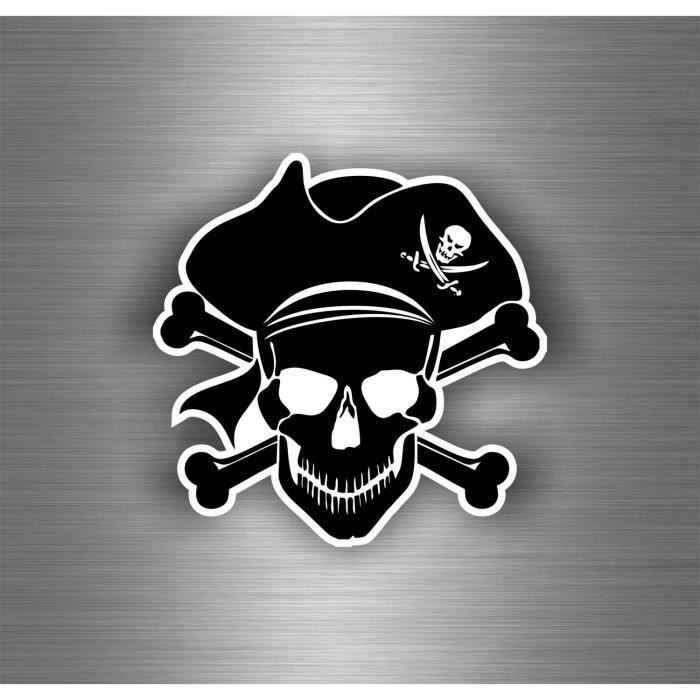 voiture Pirate Petit Pirate Motif Pirate-brise Petit Pirate /à bord voiture Sticker mural en vinyle Motif B/éb/é Voiture