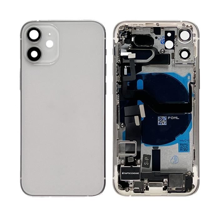 Chassis Arrière Complet Apple iPhone 12 Mini Blanc