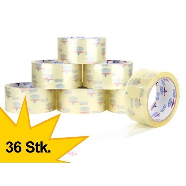 Ruban Adhésif Transparent Tesa - Lot De 36 Rouleaux, 50 Mm X 66 M, Faible Bruit, Adhésif Acrylique Sans Solvant - 6