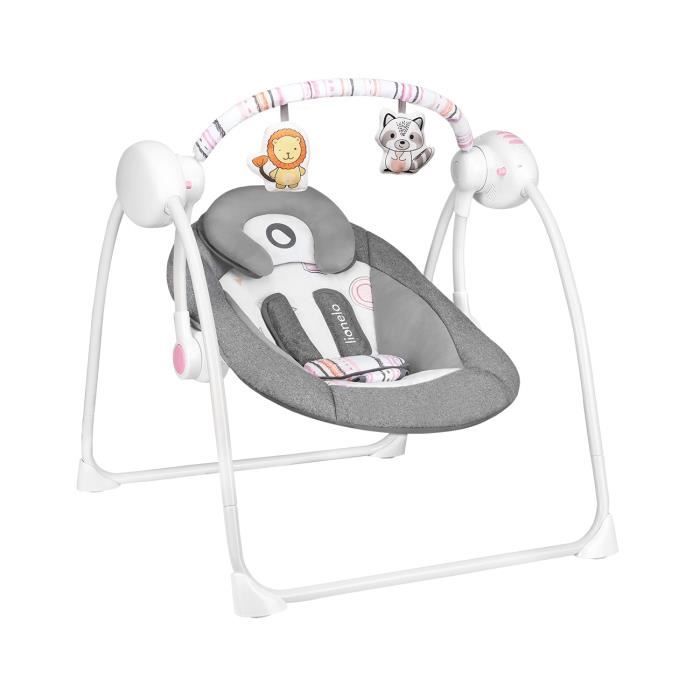 Lionelo Balancelle Transat Bebe Electrique Musicale Vert Cdiscount Pret A Porter