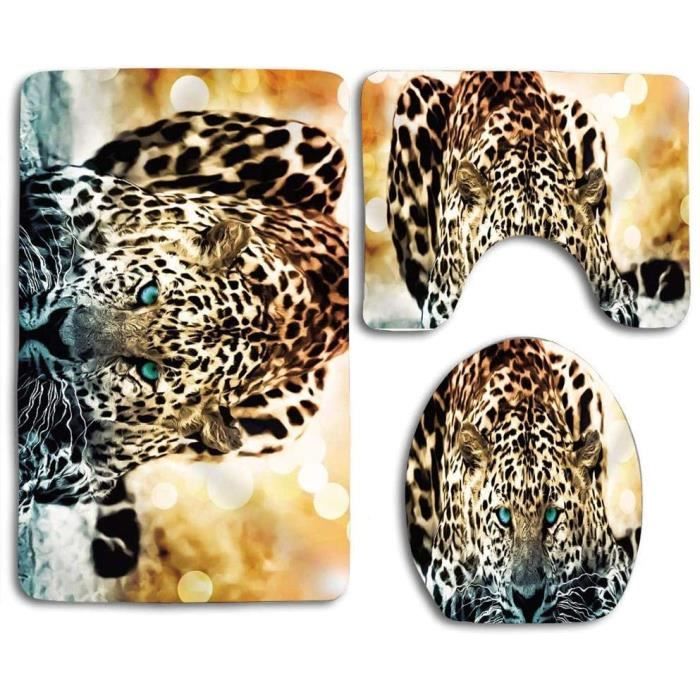 50x80cm Lot De 3 Tapis Salle De Bain, Tapis De Bain Antiderapant Et