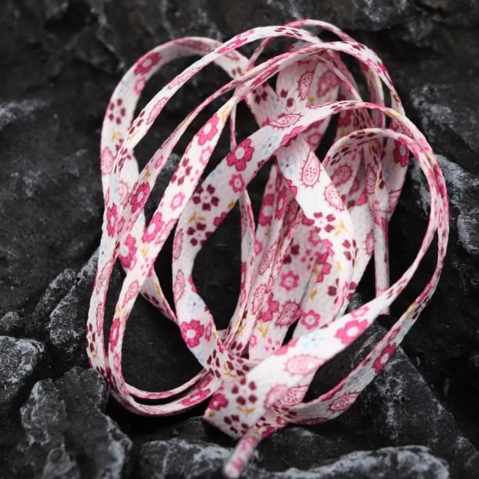 Lacet,Lacets AF1 roses en fleurs de cerisier pour femme, 5 styles ...