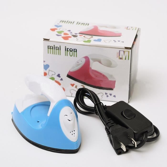 Mini Fer à Repasser De Voyage Vintage Années 60 – Inutilisé – Argenté