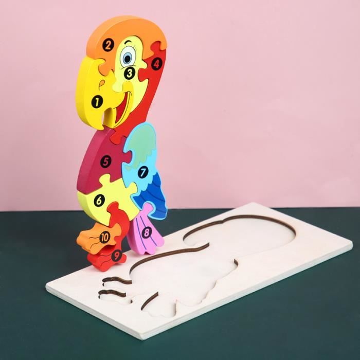 Puzzle En Bois Montessori – Jeu De Tri Formes Et Couleurs Pour Enfants 2-4 Ans