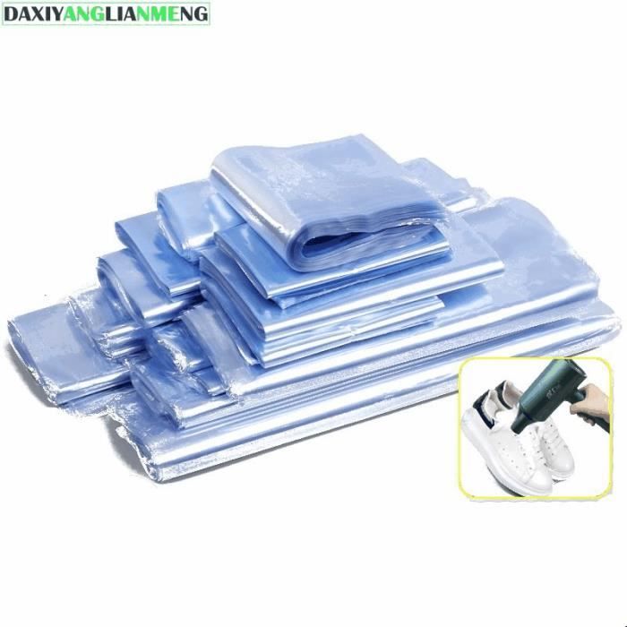 1000 Bandes Rétractables PVC Transparent - 125 X 28 Mm, Perforées Pour Ouverture Facile - Pour Sceller Bouteilles, Pots, Flacons