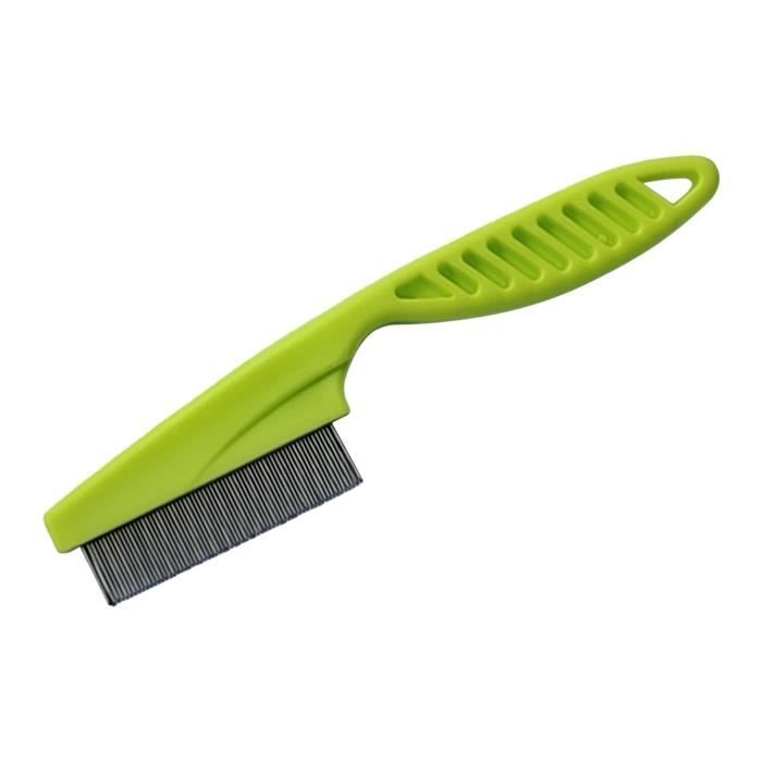 Brosse Chien Poil Long Peigne Anti Puce Et Tique Pour Chien Et