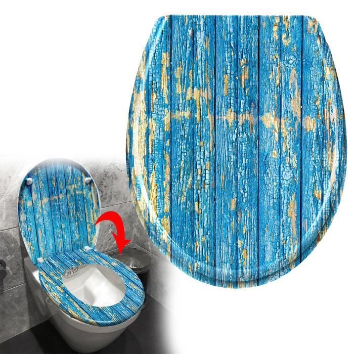 Abattant WC universel avec frein siège mécanisme d'abaissement