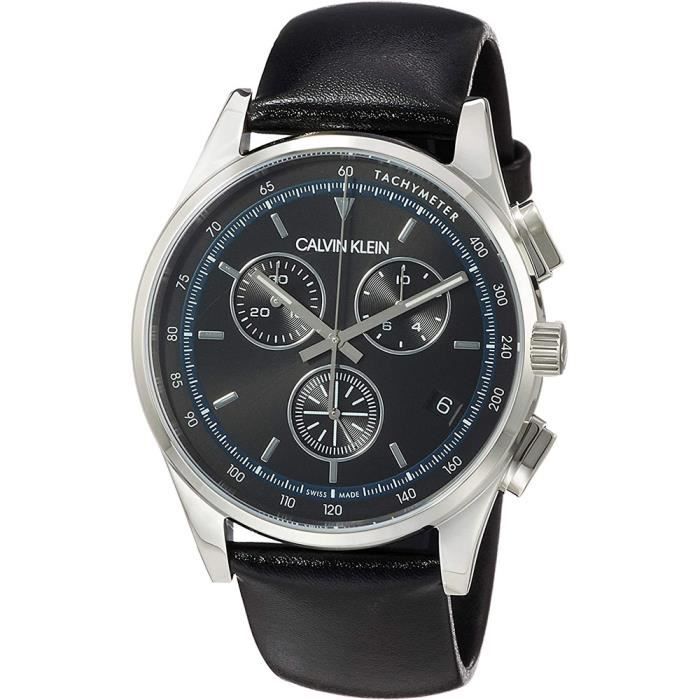 Montre Calvin Klein Calvin Klein KAM271C1 Noir, - Achat/vente montre Neuf -  Cdiscount