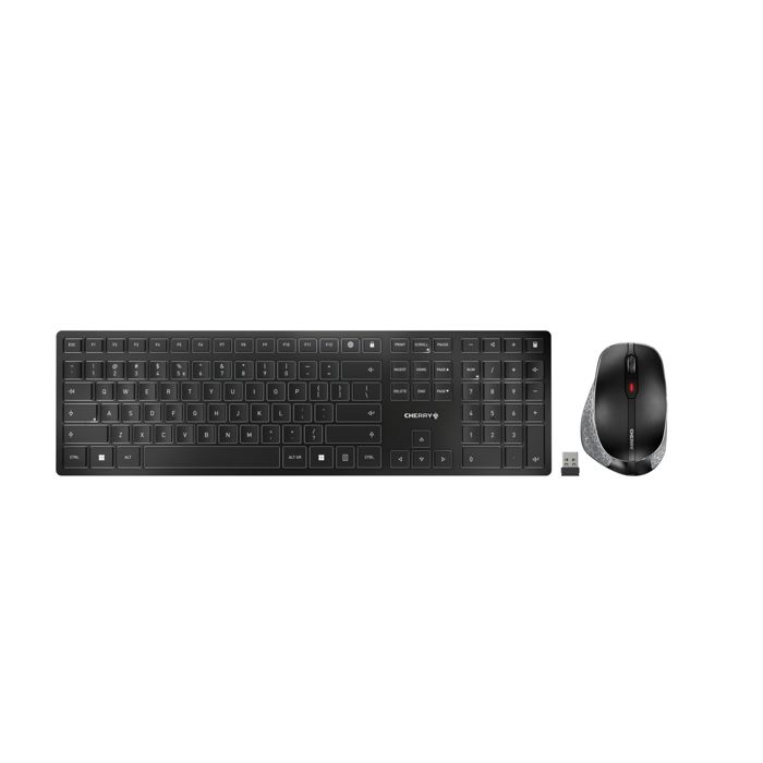 Cherry DW 9500 SLIM clavier Souris incluse Universel RF sans fil + Bluetooth QWERTY Nordique