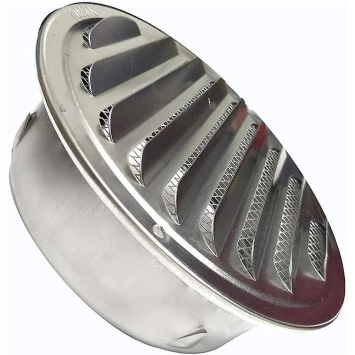 2 Pièces Grille De Ventilation 200mm Acier Inoxydable Grille