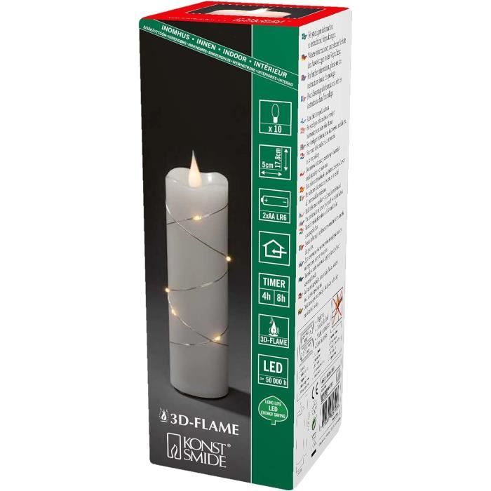 Pack 3 bougies Sang de Dragon artisanales - Las Velas de Mariano