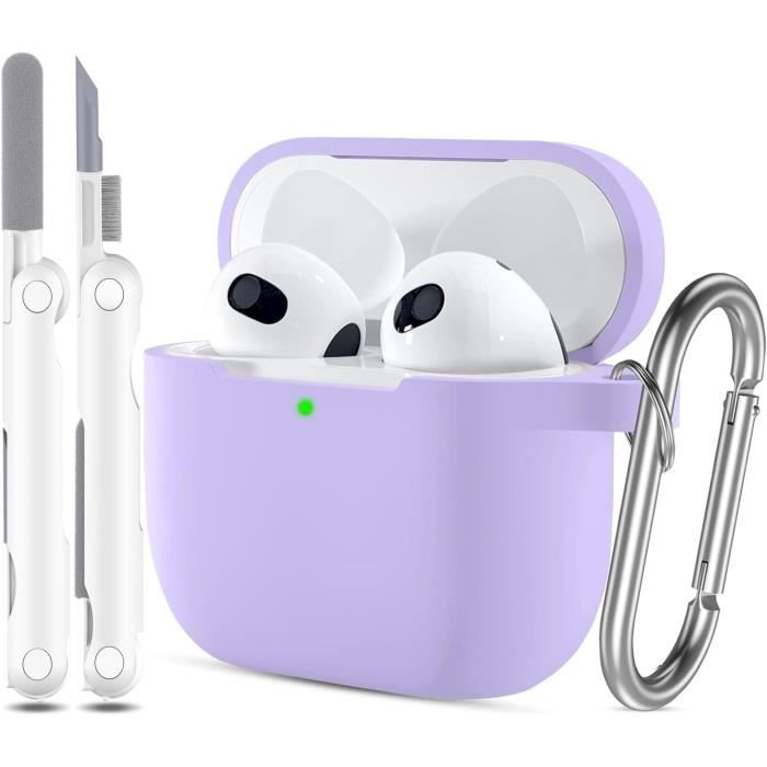 Aircawin Coque Transparente Antichoc Pour Airpods Pro 2e Génération, Copatible Avec Airpods Pro