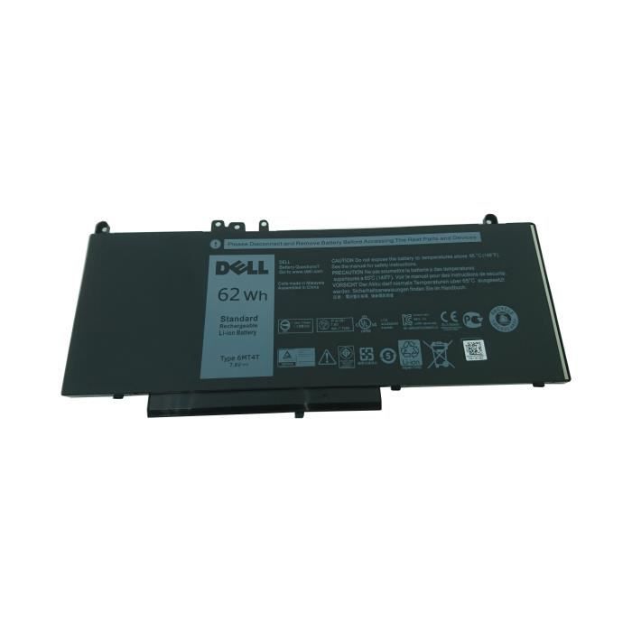 Batterie – DELL – 6MT4T – 7750mAh – 7.6V – Compatible Latitude E5450 E5470 E5570 E5550