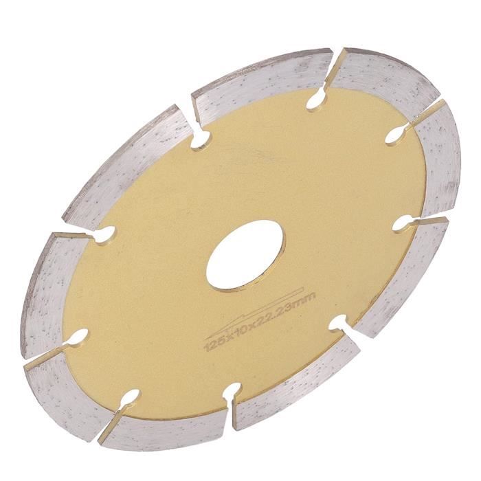 Lame Diamant 230mm TopsTools - Pour Meuleuse D'Angle, Coupe Béton, Pierre Et Maçonnerie