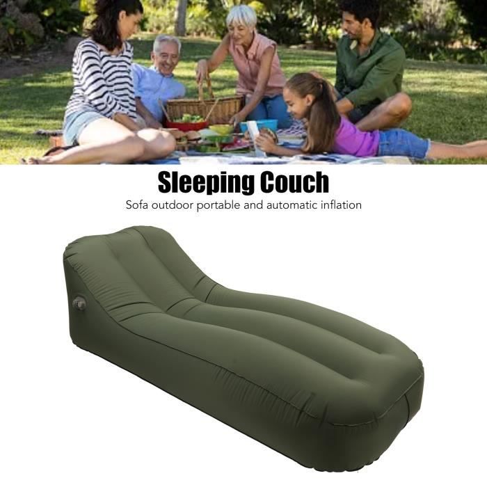 Matelas Camping Gonflable Naturehike - Épaisseur 6.5cm - Nylon TPU 40D Imperméable - 470g