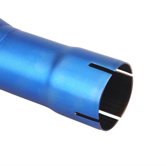Échappement Moto Acier Inoxydable Pour BMW G310 G310R - Tuyau Avant Motocross - Système Complet - Argent