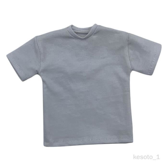 Vêtement 1/6 échelle Pour Figurine 12 Pouces - T-shirt Manches Courtes, Neuf