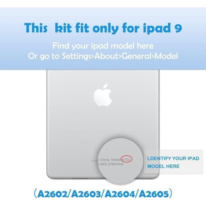 Réparation Ecran LCD iPad Air 1 WiFi - Guide gratuit