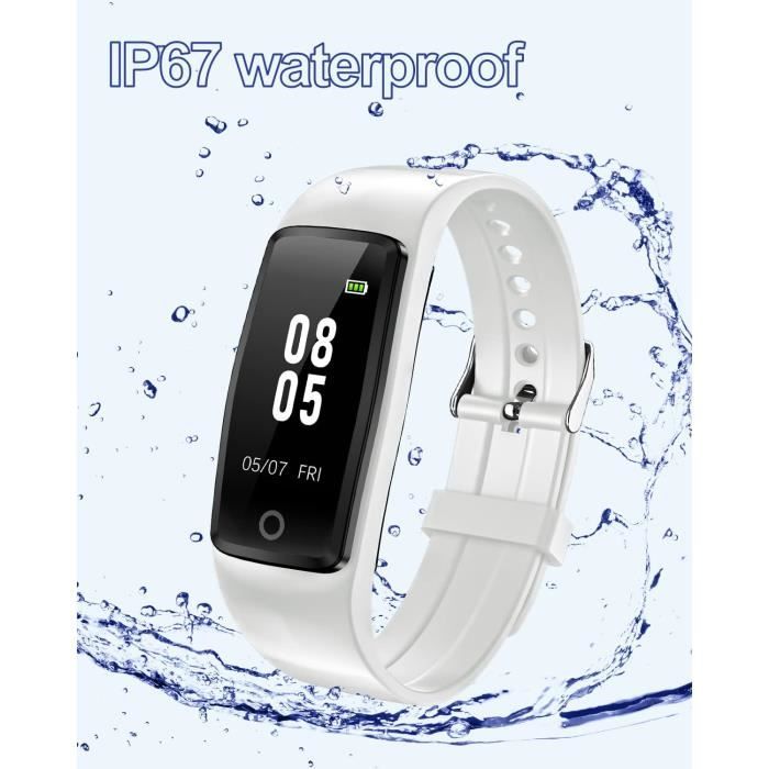 Montre podomètre femme non promo connectée