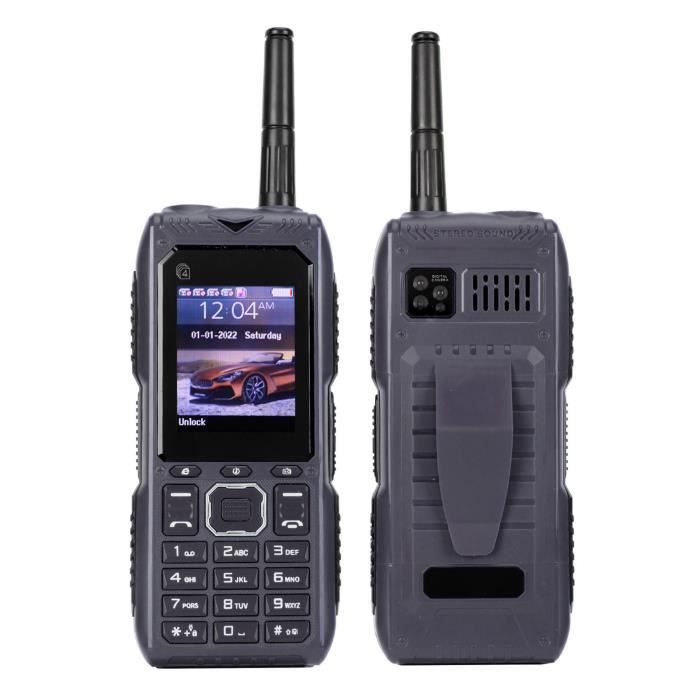 Téléphone portable senior débloqué HURRISE S555 Pro - 2G GSM - Blanc ...