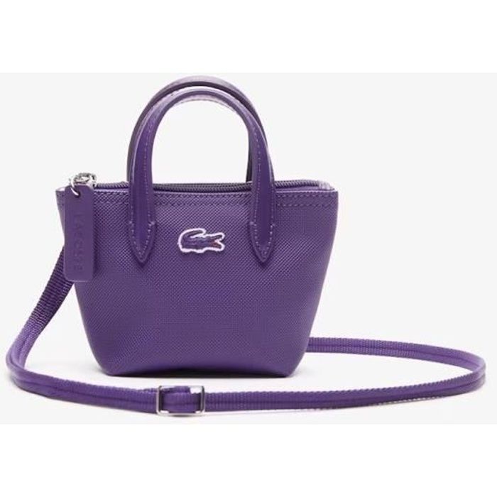 Sac A Main Lacoste Mini sac porte main Porte croise Lacoste NF4096PO couleur Samsui k66 Cdiscount Bagagerie Maroquinerie