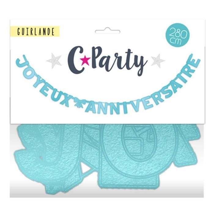 Guirlande Joyeux Anniversaire Bleu 2 8 M 16 Cm Q7054 Achat Vente Banderole Banniere Soldes Sur Cdiscount Des Le Janvier Cdiscount Guirlande Joyeux Anniversaire Bleu 2 8 M 16 Cm Q7054 Achat Vente Banderole Banniere Soldes Sur Cdiscount Des Le Janvier Cdiscount