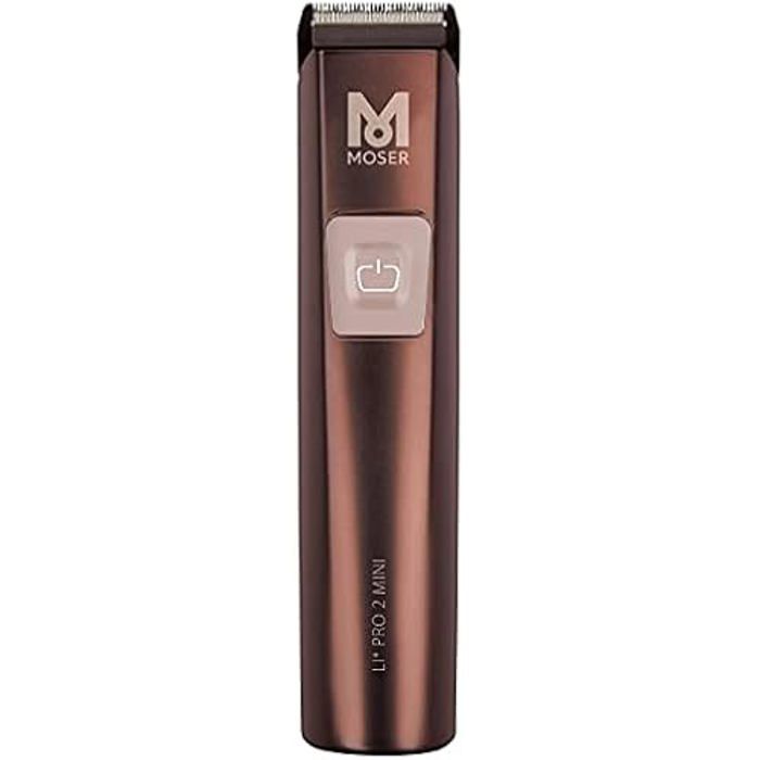 Meilleurs prix pour Tondeuse Mini Li+Pro2 - Moser - Tête de coupe carbone - Inoxydable - Lavable - Amovible