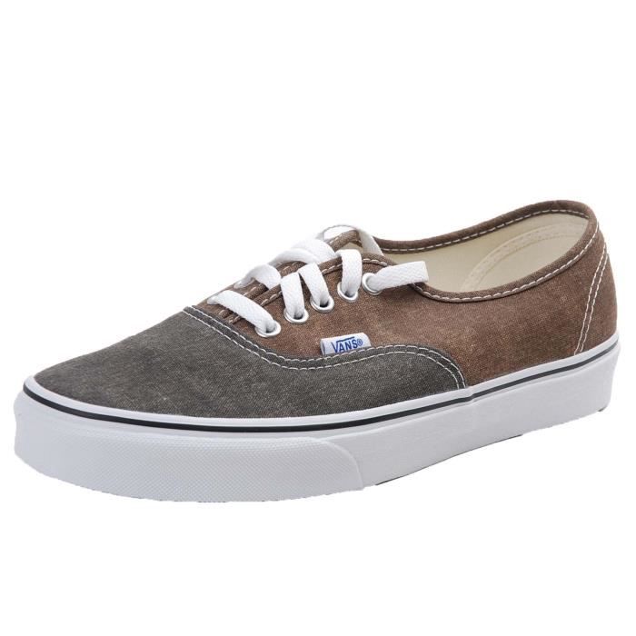 vans authentic marron
