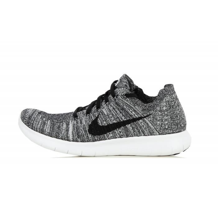 nike free rn flyknit homme bleu