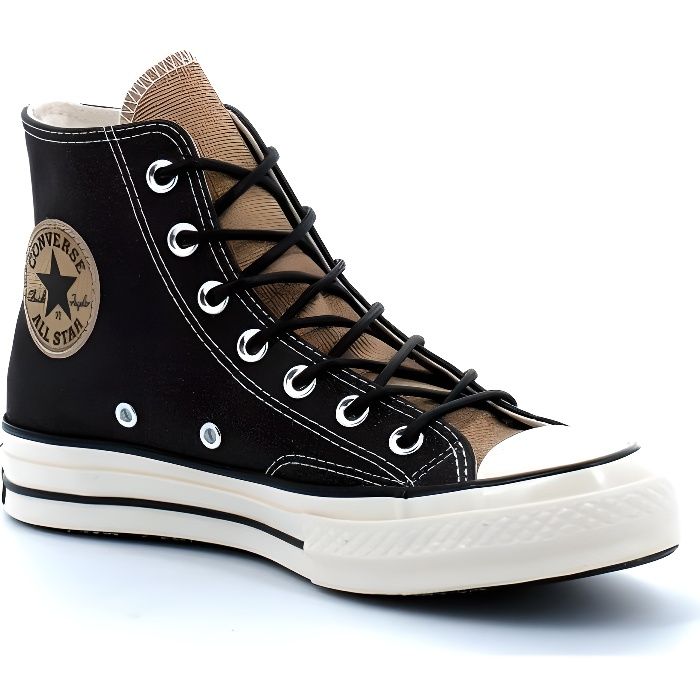 Converse noir et jaune cheap