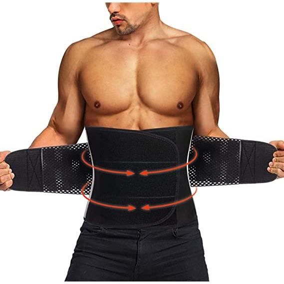 Ceinture de Sudation Homme CHUMIAN - Gaine Amincissante Ventre Plat Waist  Trainer Sport Shapewear en Neoprene Blanc - Cdiscount Sport