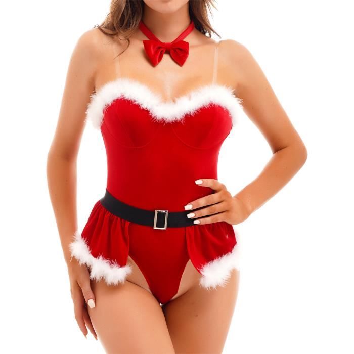Costume Lutin Fille Costume De Mère Noël Pour Adulte, Taille Unique | Party City Deguisement Mere Noel Fille