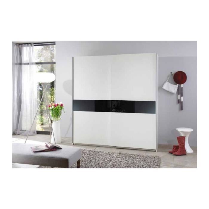 Armoire Chambre Adulte Deeps Blanc Achat Vente Armoire De