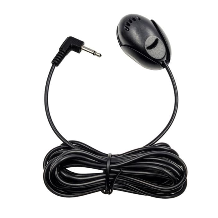 Micro Externe à Clip Sur Revers - Jack 3,5 Mm - Câble 1,5 M - Pour Ordinateur, Enregistrement, Mains Libres - Léger Et Portable - 6