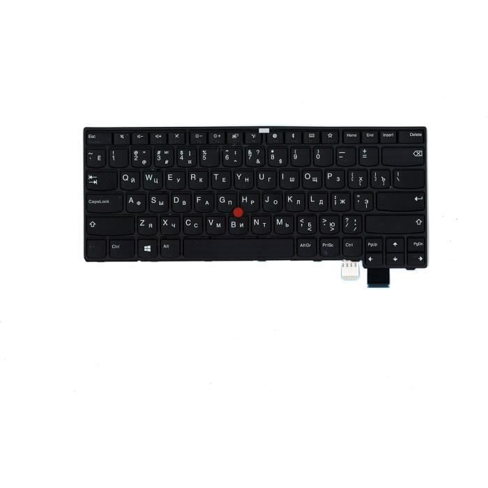 J1200 Clavier De Remplacement Russe Non Rétroéclairé Pour Lenovo Thinkpad ...
