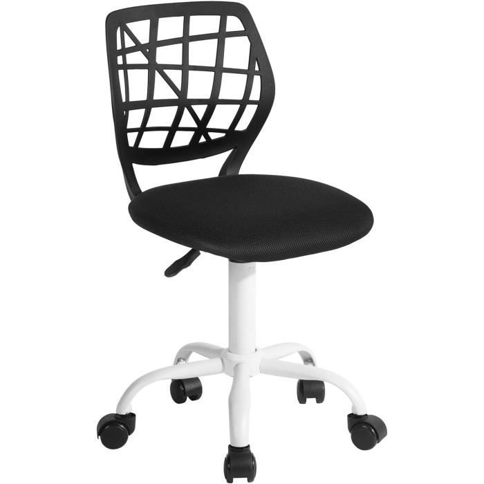 Chaise De Bureau TODI Rouge - Dossier Mesh Respirant, Assise Réglable 41-52 Cm, Pivotante | Pour Bureau Ou Gaming, Jusqu'à 100 Kg | Roulettes Moquette - 7