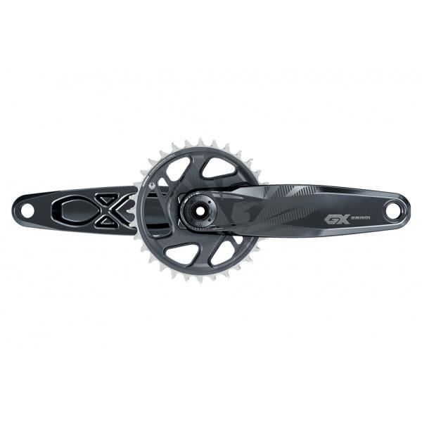 Pédalier SRAM GX Eagle X-Sync2 Dub Dm - Gris Lunaire - 175 mm - 11 et 12 vitesses