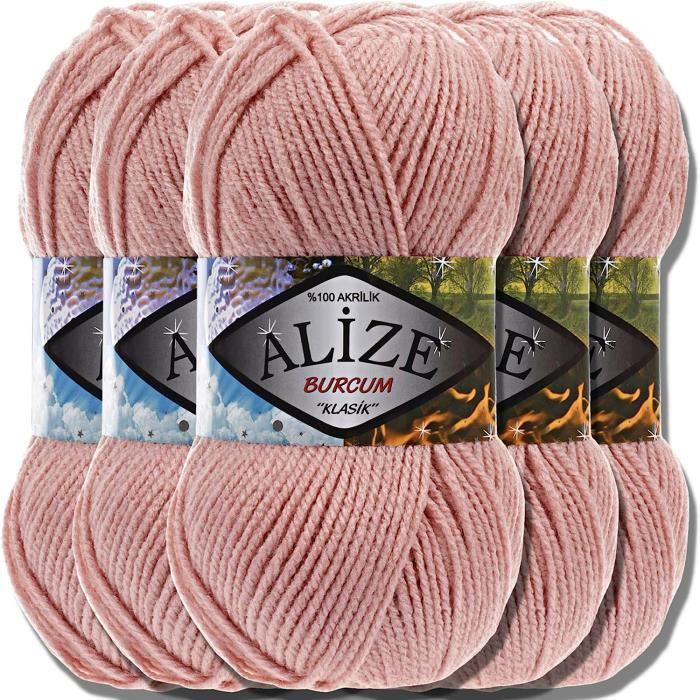 Bergère De France - LOU Lot De 10 Pelotes De Laine à Tricoter (10 X 50g