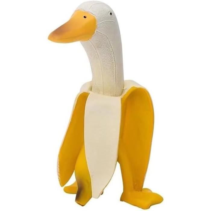 Peluche Canard Banane 30 Cm - Oreiller Tout Doux - Doudou Kawaii Pour Enfants Et Adultes