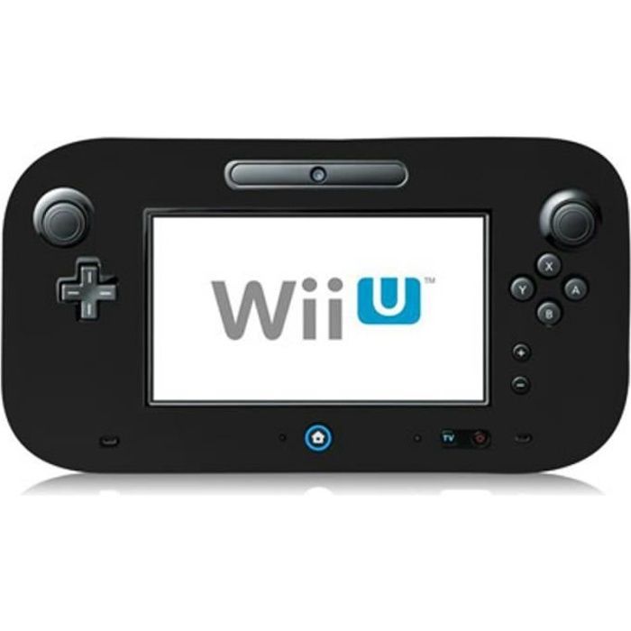 Housse étui protection silicone pour Nintendo Wii U Anti choc / rayures - vue 2
